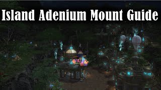 FFXIV Island Adenium Mount Guide [upl. by Demeter133]