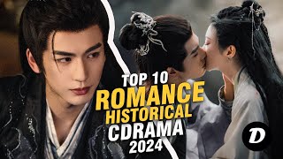 Top 10 Historical Romance Chinese Dramas to Watch in 2024 [upl. by Noitsirhc643]