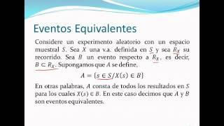 Variables Aleatorias Unidimensionales  Clase 01 [upl. by Anirb]