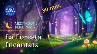 La foresta incantata  meditazione guidata per dormire bene e sognare  30 min [upl. by Enida]