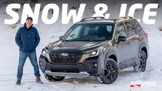 Subaru Forester Wilderness Snow and Ice OffRoad Test [upl. by Walke935]