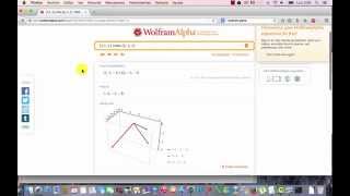 Realizando sumas vectoriales producto punto y cruz en Wolfram Alpha [upl. by Haerr]