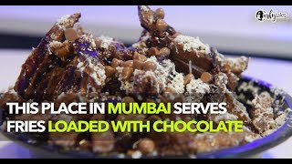 We Tried The Death By Chocolate Fries At The Pabulum In Mumbai  Curly Tales [upl. by Leis165]