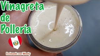 Receta Vinagreta De Polleria Lista en 1 Minuto [upl. by Sakram]