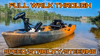 The MOST ADVANCED Fishing Kayak on the Market OLD TOWN SPORTSMAN AUTO PILOT 120 FULL REVIEW [upl. by Griseldis]