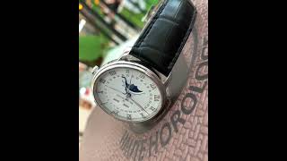 Blancpain Villeret Quantieme Complete Calendar Stainless Steel 40mm Ref 6654A112755B Preowned 2014 [upl. by Anifad]