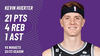 Kevin Huerter vs Denver Nuggets  Dec 27 2022 [upl. by Yllehs178]