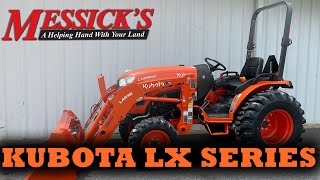 New Kubota LX2610  LX3310 Tractors  Series Overview [upl. by Cresida125]