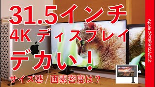 新製品！LGの315インチ 4Kディスプレイ（最初からモニターアーム付）を試す・気になるサイズ感と画素密度はどう？MacBook ProやMac ProiPad Proに接続32UN880B [upl. by Notsniw908]