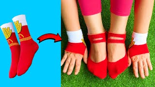 Which socks are suitable for her 🖐️😲🦶 satisfying video [upl. by Benni942]