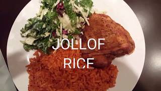 HOW TO COOK JOLLOF RICE Jollofrice ALOTABITOFCOOKING [upl. by Tallia]