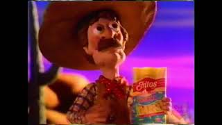 Fritos Wild N Mild Ranch  Television Commercial  1989 [upl. by Torp]