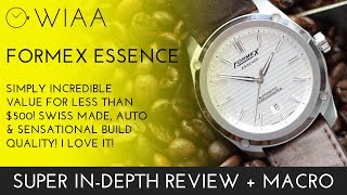 Formex Essence Watch Review  Unboxing incredible value watch [upl. by Llebasi981]