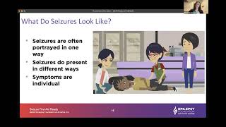 Seizure First Aid Ready Presented by The Epilepsy Foundation [upl. by Lurlene456]