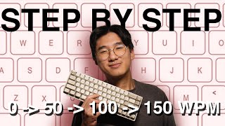 How To Type Faster Tips for every stage 0  50  100  150 WPM [upl. by Bonnes]