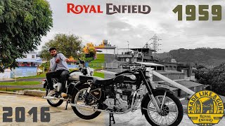 Royal Enfield Beast  Comparison British Built 1959 G2 Re Vs 2016 Re  Ooty  The Nilgiris  Tamil [upl. by Barney]