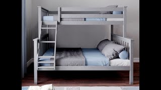 Bunk Bed  with Angle Ladder  Bunk Beds Canada [upl. by Lanevuj]