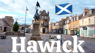 The Most Historic Town of The Scottish Borders  Hawick 4K [upl. by Verlee]