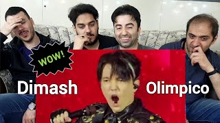 Dimash  Olimpico Ogni Pietra  Live in Budapest  Group Reaction [upl. by Broddy838]