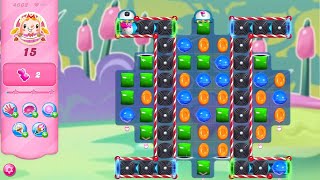 Candy Crush Saga LEVEL 4662 NO BOOSTERS new version🔄✅ [upl. by Terrence]