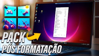 NOVO PACK PÓS FORMATAÇÃO PARA WINDOWS 1011 SUPER FÁCIL DE USAR  DEZ 2023 [upl. by Pinkerton]