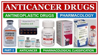 ANTICANCER DRUGS ANTINEOPLASTIC DRUGS MEDICINES USE TO TREAT CANCERPHARMACOLOGICAL CLASSIFICATION [upl. by Dihsar362]