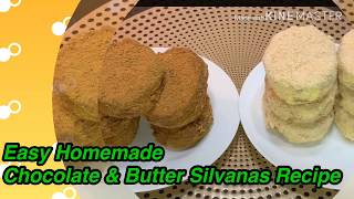 Easy homemade Chocolate and Butter Silvanas Recipe  Chocolate Silvanas  Silvanas [upl. by Ronica]