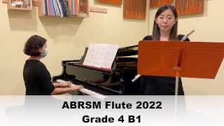 Siciliana  Grade 4 B1 ABRSM Flute Exam Pieces from 2022 [upl. by Lokin]