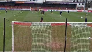 Kidderminster harriers Fans singing vs Aldershot Town [upl. by Gnus]