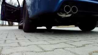 BMW E39 525i exhaust sound Original vs Magnaflow [upl. by Nnayecats]