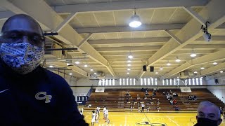 Cape Fear High School vs Overhills High School JV Basketball [upl. by Ahsimac]