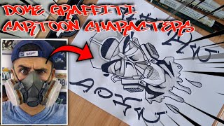 DOKE GRAFFITI CHARACTERSDRAWING GRAFFITI CHARACTERS [upl. by Timms972]