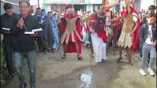 Good Friday 2024 Passion PlayWay of the CrossStPeters Catholic Church Longsa WOKHA NAGALAND [upl. by Blanding189]