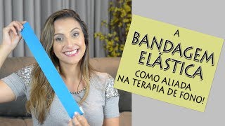 Bandagem elástica na Fonoaudiologia [upl. by Ennazor]