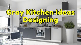 Sleek Modern Gray Kitchens To Inspire You Minimalist Magic Contemporary Modern Kitchen Design Ideas [upl. by Burkley]