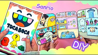 Toca Boca Blind Bag Unboxing sanrio paperdiy asmr [upl. by Aalst826]