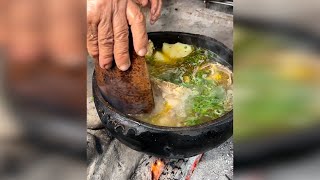 Caldo de gallina criolla Nievita Zambrano [upl. by Careaga]