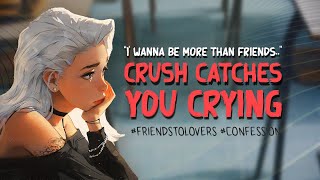 ASMR  Your Crush Catches Your Crying Friends To LoversConfessionComfortTW Bullying F4A [upl. by Neri920]