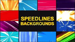 Speedlines Backgrounds Unity Preview [upl. by Hadlee194]