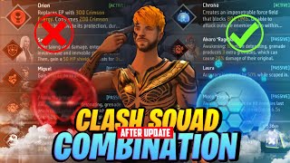 OB43 UPDATE  NEW CHARACTER COMBINATION  SECRET CLASH SQUAD SKILL COMBINATION IN FREE FIRE ✅ [upl. by Ramo]