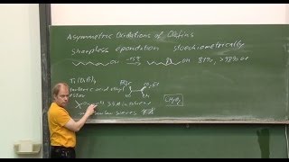 Lecture Catalytic Organometallics 16 Prof G Dyker 230514 [upl. by Ocsirf]