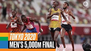 Mens 5000m Final 🏃‍♂️ Tokyo Replays [upl. by Cimah]