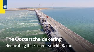 The Oosterscheldekering the largest Delta Works of The Netherlands [upl. by Hashimoto]