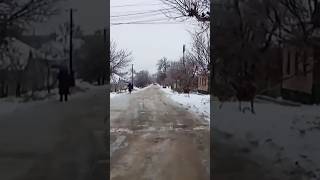 Луганск сегодня Камброд ул Добролюбова 🌧️❄️🧊⛸️ луганск луганскаяобласть лнр лугансконлайн [upl. by Ainosal]