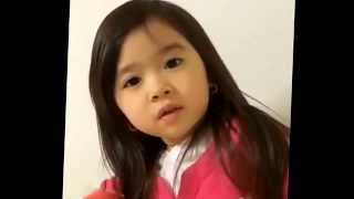 Breanna youn cute little Filipino girl vine says goodnight [upl. by Spiegelman]