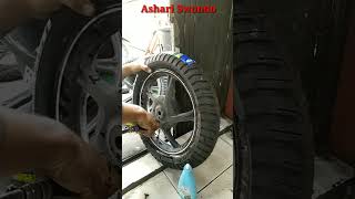 TYRE SEALANT CAIRAN ANTI BOCOR BAN TUBLES shortsbanmotormasterban [upl. by Yeffej]