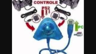 Adaptador Para Controle Joystick Controle Usb Pc Ps1 Ps2 Ps3 [upl. by Eirelav138]