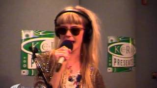 The Asteroids Galaxy Tour performing quotThe Golden Agequot on KCRW [upl. by Jabin]