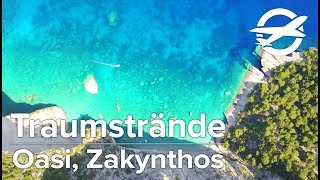 Oasi ☀️ Die schönsten Strände auf Zakynthos ☀️ [upl. by Berkeley]