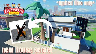 LIVETOPIA NEW SUMMER HOUSE SECRET LIMITED TIME ONLY  UPDATE 148  Livetopia Roleplay Roblox [upl. by Atnauqal836]